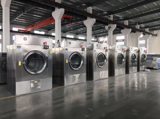 Secadora indusrial en marcha